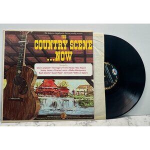 The Country Scene Now 33 LP Longines Symphonette Society Glen Campbell Buck Owen